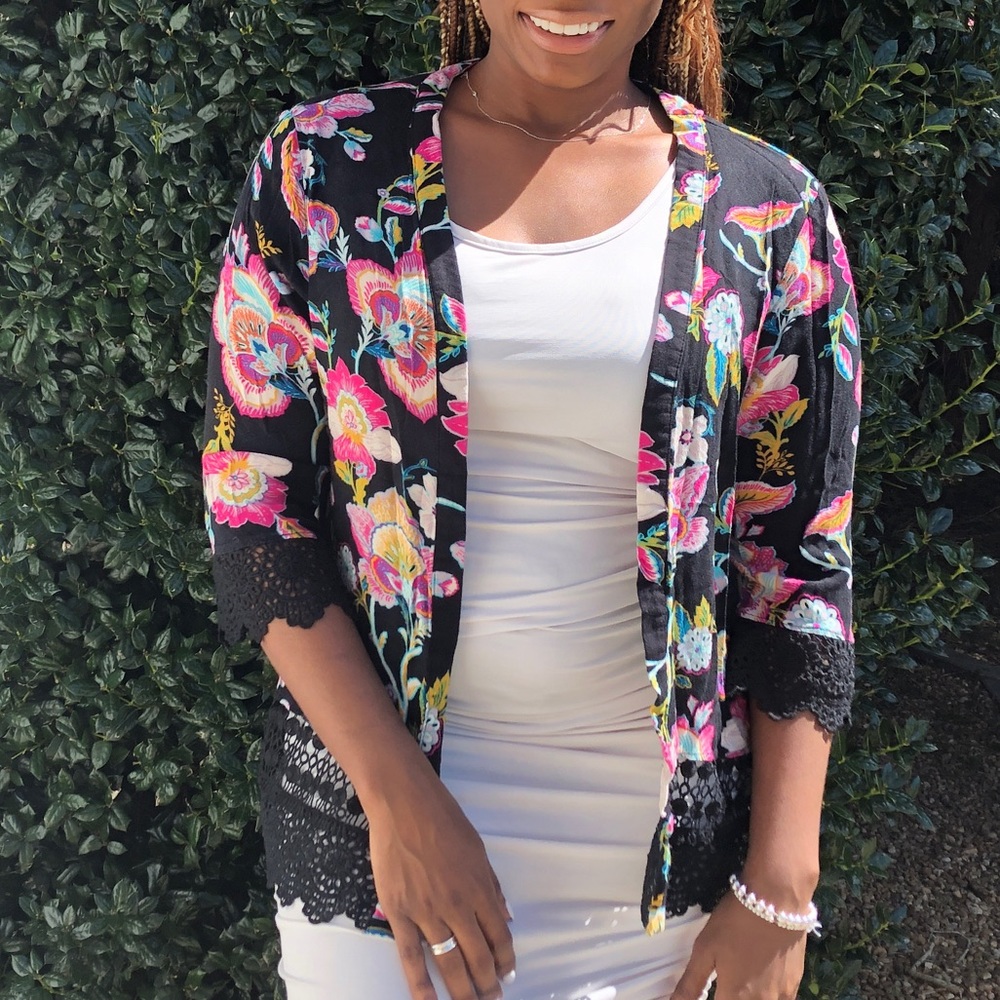 🥰 Floral short duster